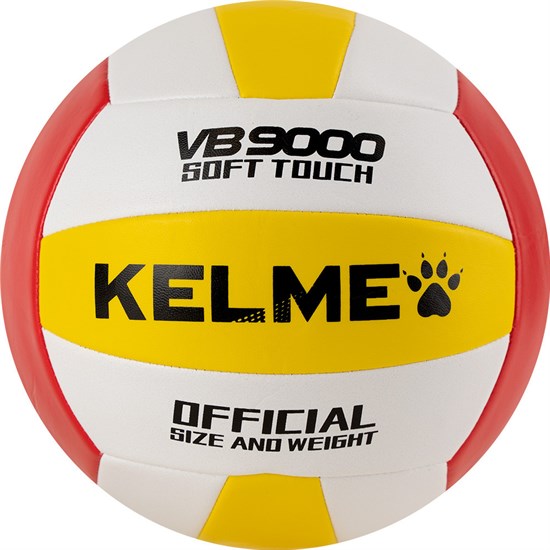 Kelme VB9000 Мяч волейбольный Белый/Желтый/Красный - фото 250222