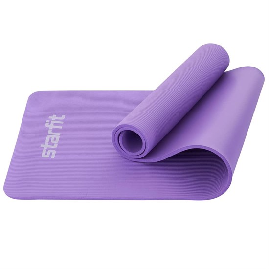 Starfit FM-301 NBR 183x58x1,0 СМ Коврик для йоги Фиолетовый пастель - фото 250486