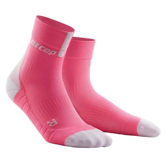 CEP COMPRESSION SHORTS SOCKS 3.0 (W) Компрессионные носки женские Розовый/Серый - фото 252705