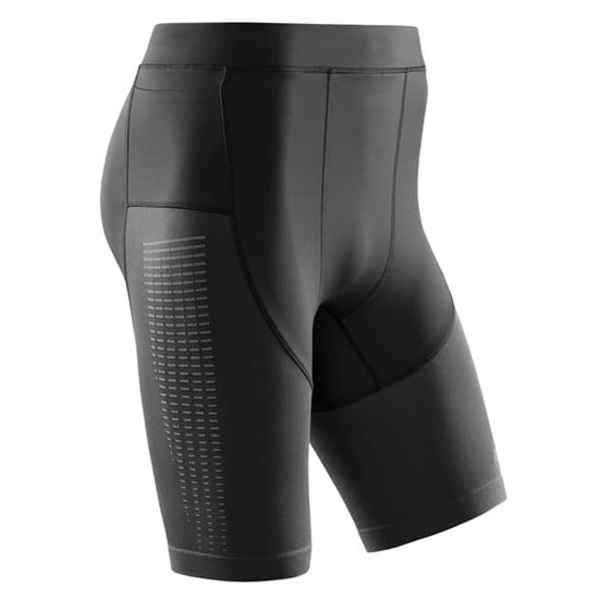 CEP COMPRESSION RUN SHORTS 3.0 Компрессионные шорты для бега Черный/Серый - фото 253529