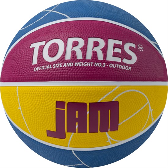 Torres JAM (B023123) Мяч баскетбольный - фото 253949