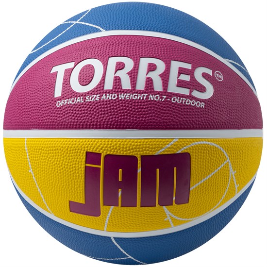 Torres JAM (B023127) Мяч баскетбольный - фото 254016