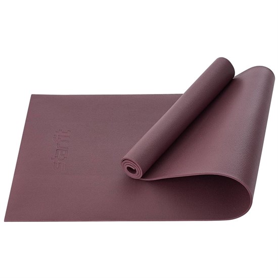 Starfit FM-103 PVC HD 183x61x0,6СМ Коврик для йоги и фитнеса высокой плотности Горячий шоколад - фото 259809