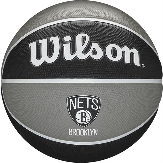 Wilson NBA TEAM TRIBUTE BROKLYN NETS (WTB1300XBBRO) Мяч баскетбольный - фото 260483