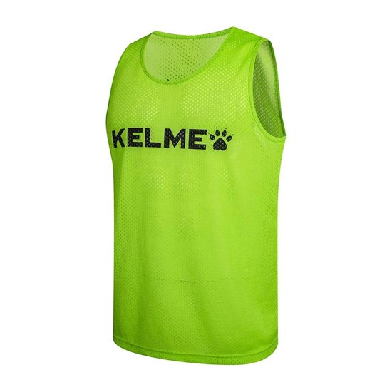 Kelme KID TRAINING VEST Манишка тренировочная детская Зеленый/Черный - фото 260511