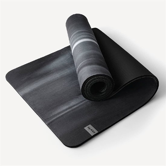 Starfit FM-301 NBR 183x61x1,0 СМ Коврик для йоги и фитнеса с принтом Черный - фото 260663