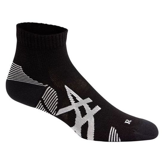 Asics 2PPK CUSHIONING SOCK Носки беговые (2 пары) Черный/Белый - фото 261450