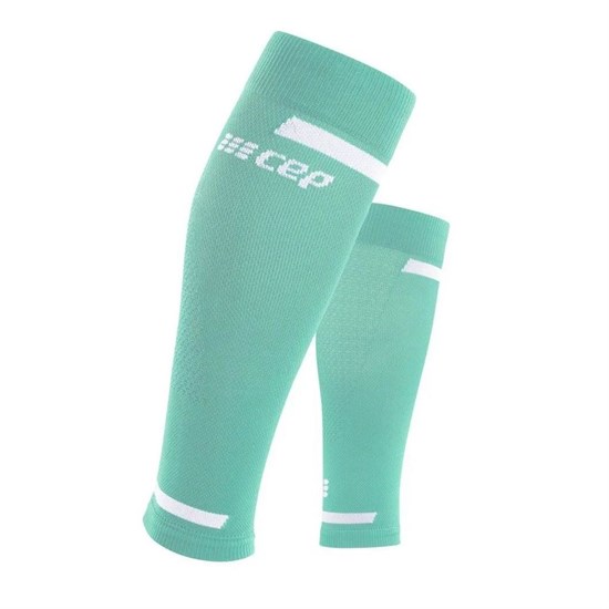 CEP THE RUN COMPRESSION CALF SLEEVES 4.0 (W) Компрессионные гетры женские Голубой/Белый - фото 261591