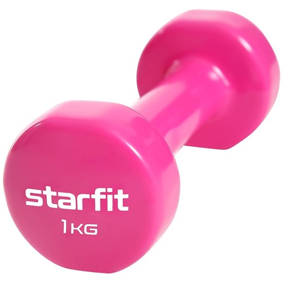 Starfit CORE DB-101 1 КГ Гантель виниловая - фото 261672