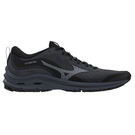 Mizuno WAVE RIDER GTX (W) Кроссовки беговые женские Черный - фото 261973