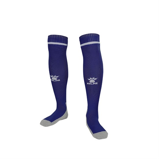 Kelme CHILDREN'S FOOTBALL SOCKS Гетры футбольные детские Темно-синий/Белый - фото 261990