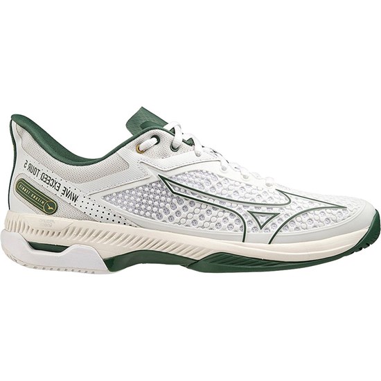 Mizuno WAVE EXCEED TOUR 5 AC Кроссовки теннисные Белый/Зеленый - фото 262134