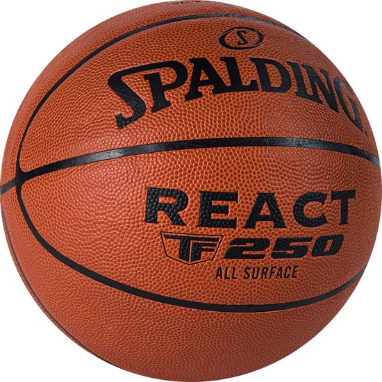 Spalding TF-250 REACT ALL SURFACE (76-967Z) Мяч баскетбольный - фото 262482