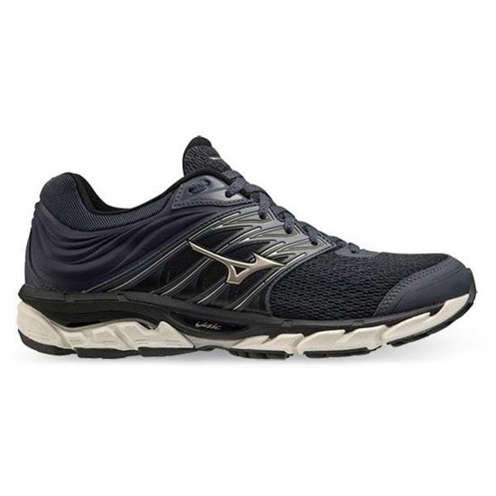 Mizuno WAVE PARADOX 5 Кроссовки беговые Темно-синий/Бежевый - фото 262948