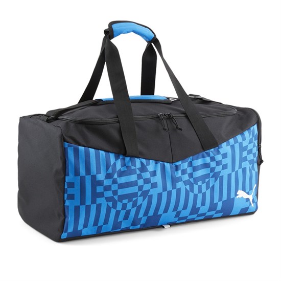 Puma INDIVIDUALRISE MEDIUM BAG Сумка спортивная Черный/Синий - фото 263403