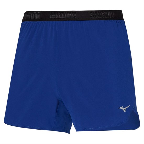 Mizuno AERO 4.5 SHORT Шорты беговые Синий - фото 264780