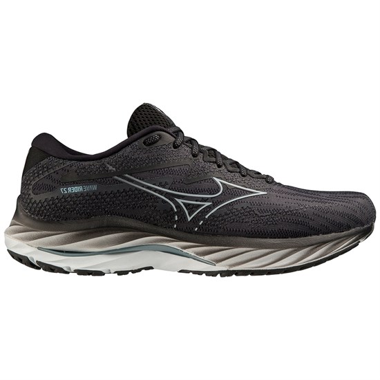 Mizuno WAVE RIDER 27 Кроссовки беговые Серый - фото 265110