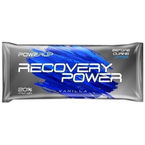 PowerUp RECOVERY POWER 40г Протеиновый батончик Ванильный в молочной глазури - фото 265232