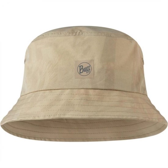 Buff ADVENTURE BUCKET HAT AÇAI SAND Панама Серый - фото 265546