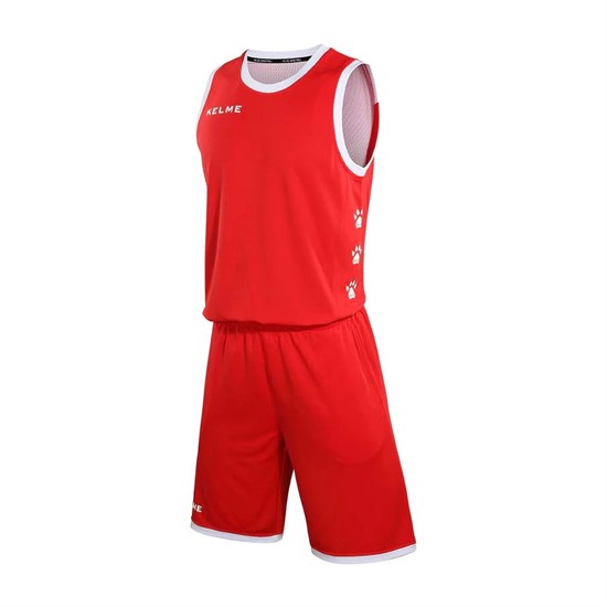 Kelme BASKETBALL SET Форма баскетбольная Красный/Белый - фото 265663