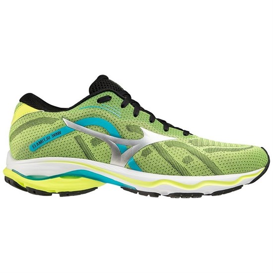 Mizuno WAVE ULTIMA 13 Кроссовки беговые Салатовый/Голубой - фото 265711