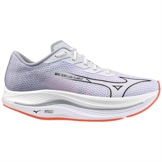 Mizuno WAVE REBELLION FLASH 2 Кроссовки беговые Желтый/Синий Фиолетовый/Серый - фото 267027