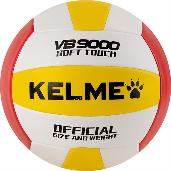 Kelme VB9000 Мяч волейбольный Белый/Желтый/Красный - фото 267072