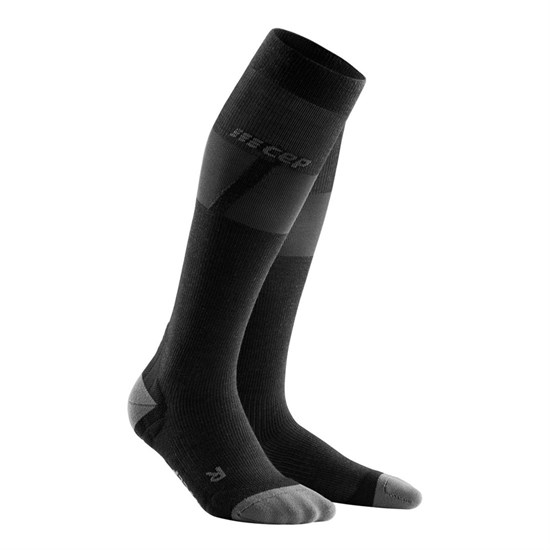 CEP SKI ULTRALIGHT TALL COMPRESSION SOCKS Компрессионные гольфы для лыжных гонок Черный - фото 267165