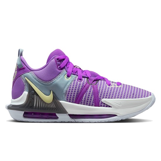 Nike LEBRON WITNESS VII "FUCHSIA DREAM" Кроссовки баскетбольные Розовый/Серый - фото 267537