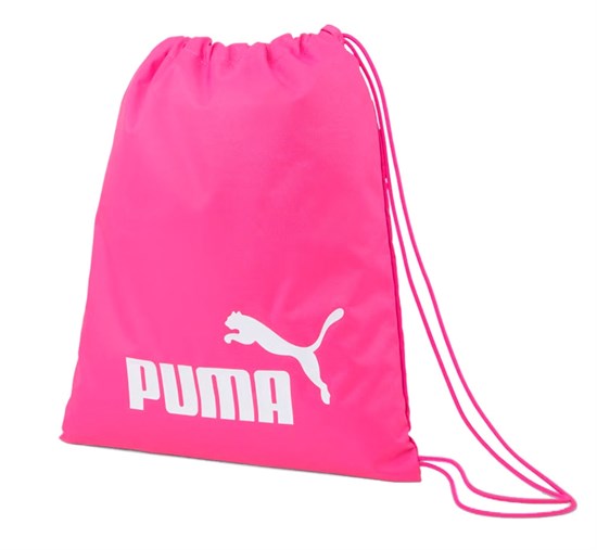 Puma PHASE GYM SACK Сумка-мешок спортивная Розовый/Белый - фото 267598