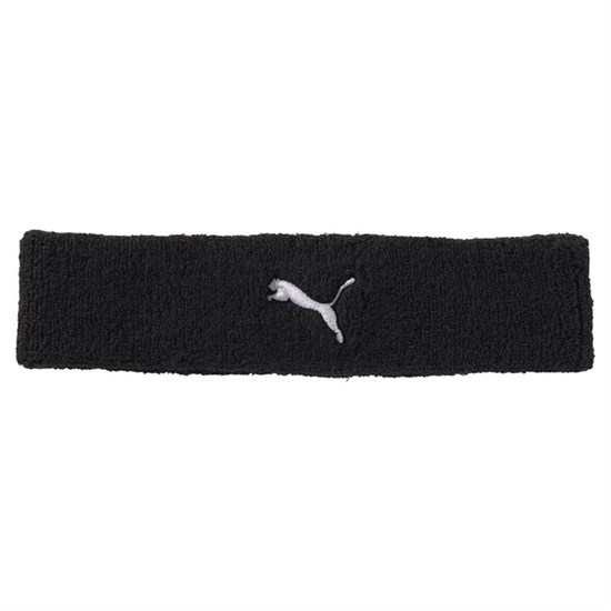 Puma TR ESS CORE HEADBAND Повязка на голову Черный/Белый - фото 267997