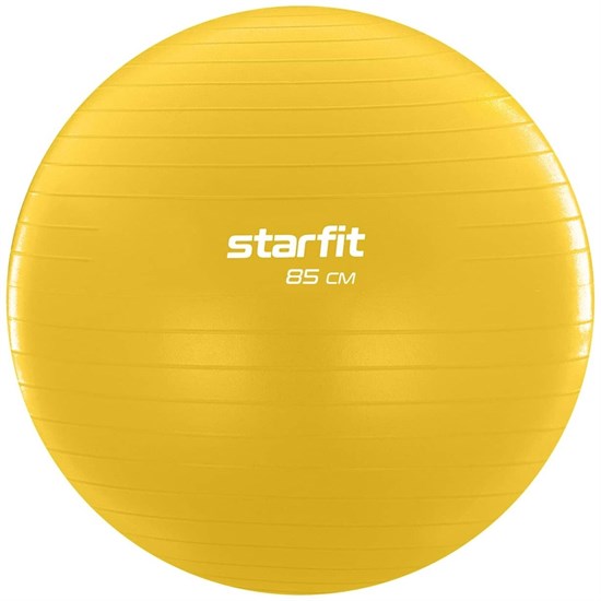 Starfit GB-108, 85 СМ, 1500 Г Фитбол антивзрыв Желтый - фото 268411