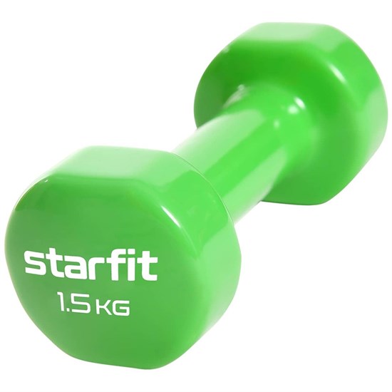 Starfit CORE DB-101 1,5 КГ Гантель виниловая - фото 269259