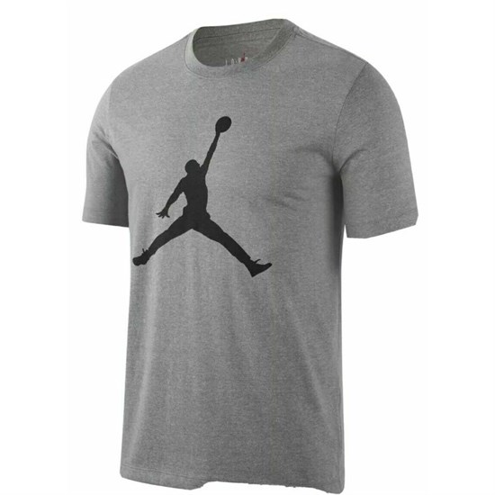 Jordan JUMPMAN Футболка баскетбольная Серый/Черный* - фото 269651