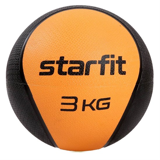 Starfit PRO GB-702 3 КГ Медбол Оранжевый - фото 270569