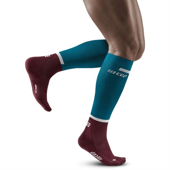 CEP THE RUN COMPRESSION TALL SOCKS 4.0 Компрессионные гольфы Синий/Голубой - фото 270595