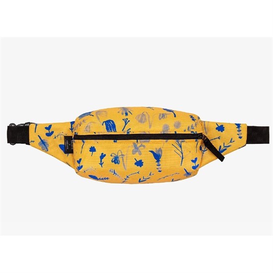 Enklepp MAKO 2.0 WAIST BAG FLOWERS YELLOW BACKGROUND Сумка на пояс Желтый - фото 270636