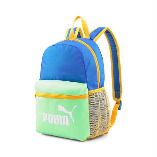 Puma PHASE SMALL BACKPACK Рюкзак Синий/Зеленый - фото 271016