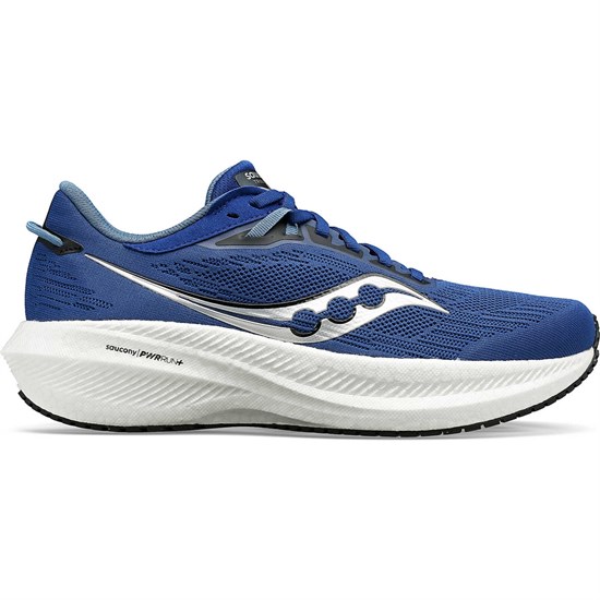 Saucony TRIUMPH 21 "INDIGO | BLACK" Кроссовки беговые Синий/Черный - фото 271243