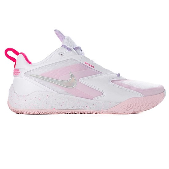 Nike ZOOM HYPERACE 3 SE Кроссовки волейбольные Белый/Розовый - фото 271362
