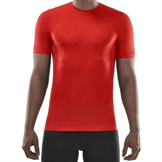 CEP ULTRALIGHT SHORT SLEEVE SHIRT Футболка беговая Красный - фото 271689