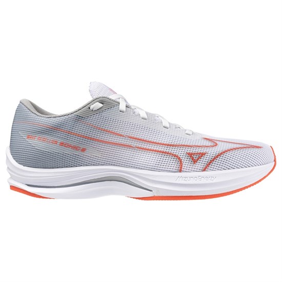 Mizuno WAVE REBELLION SONIC 2 Кроссовки беговые Серый/Оранжевый - фото 272863