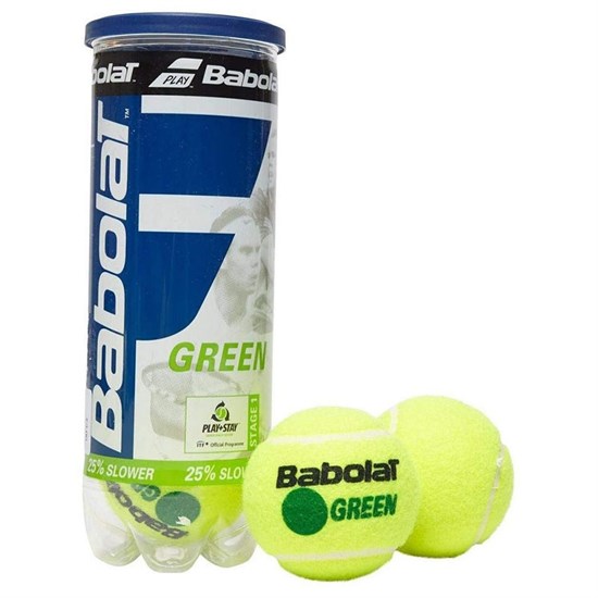 Babolat GREEN Мячи для большого тенниса (3 шт) - фото 272892