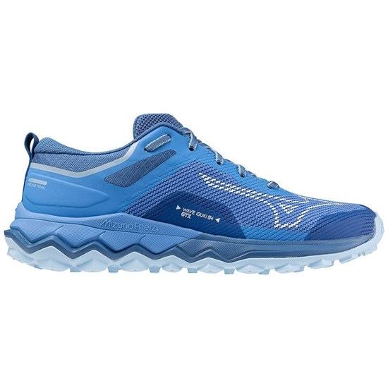 Mizuno WAVE IBUKI 4 GTX (W) Кроссовки беговые женские Голубой/Синий - фото 273837