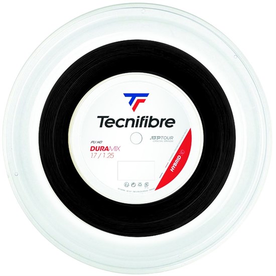 Tecnifibre DURAMIX BLACK 1,30 Теннисная струна 200 м на бобине - фото 274005