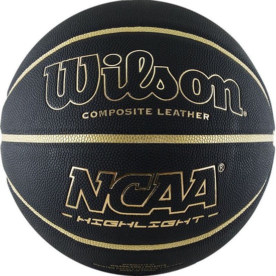 Wilson NCAA HIGHLIGHT GOLD Мяч баскетбольный - фото 274131