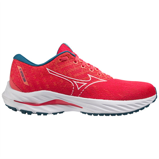 Mizuno WAVE INSPIRE 19 (W) Кроссовки беговые женские Розовый - фото 274139