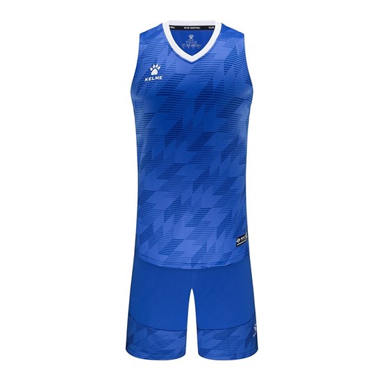 Kelme BASKETBALL SET Форма баскетбольная Синий/Белый - фото 274495