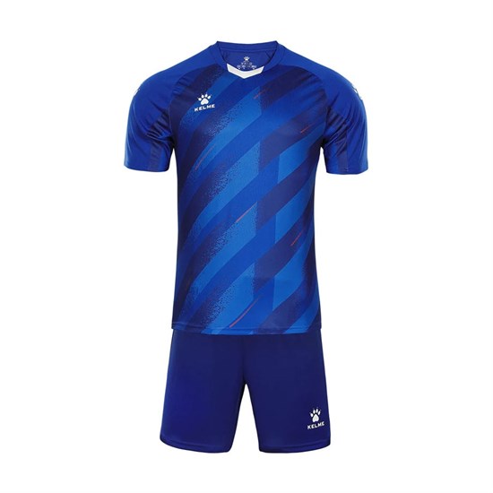 Kelme SHORT SLEEVE FOOTBALL SUIT Форма футбольная Синий/Голубой - фото 276023