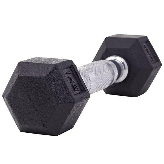 Starfit DB-301 1 КГ Гантель обрезиненная Черный - фото 277893